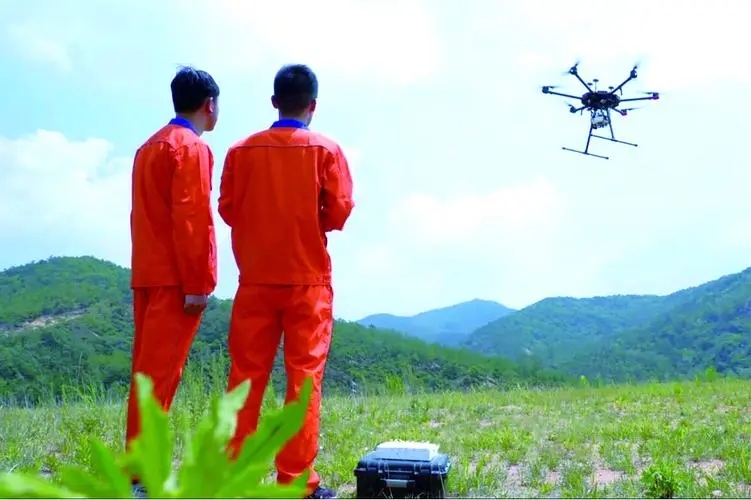 海林无人机倾斜摄影巡检拍摄